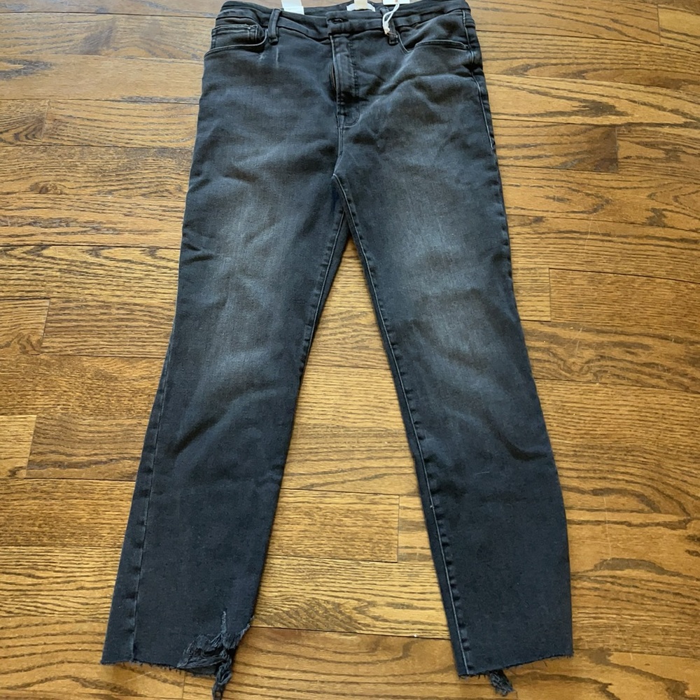 NWT Good American black jeans. Size 12/31